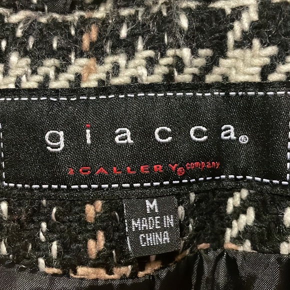 Wool-blend plaid coat - Picture 6 of 7